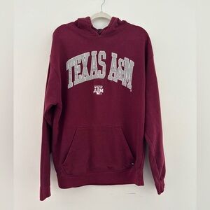 Texas‎ A & M Men's Size XL Hoodie College Logo Sweatshirt Red J American